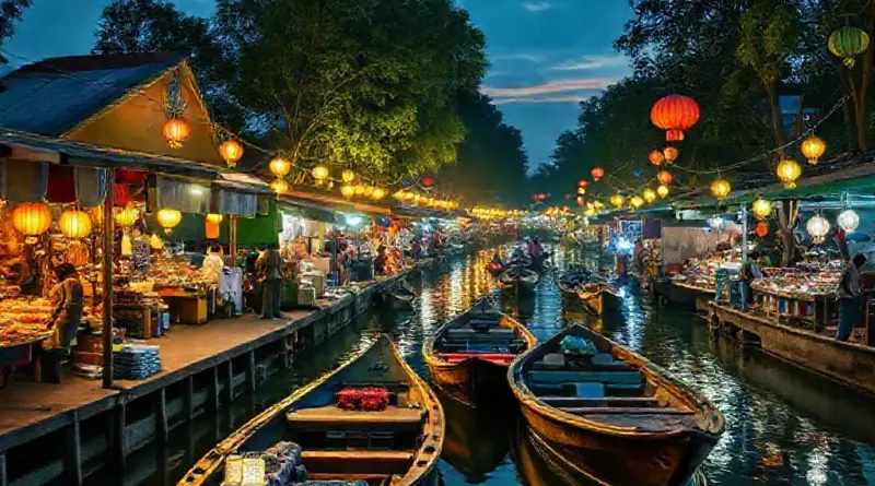 Day 2 — Amphawa Floating Market, canal-side food, and evening firefly boat tour: schedule, booking options, recommended vendors, and safety tips