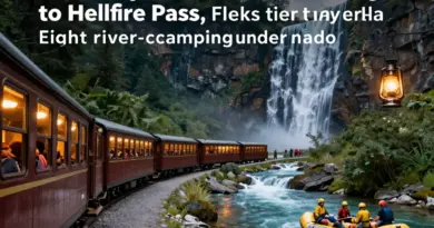 Day-by-Day 2‑Day/1‑Night Itinerary: Train to Hellfire Pass, Erawan Waterfall Hikes, and Overnight River Raft Experience