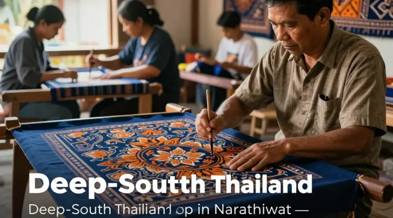 Deep South Batik Class in Narathiwat: Learn Traditional Motifs and Wax Techniques from Local Masters