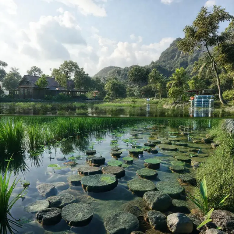 How Koh Kood eco-resorts treat wastewater — onsite systems, natural wetlands, sequencing batch reactors, and water reuse for landscaping
