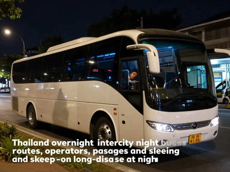 How Thailand’s Night Bus Network Works: routes, operators, and what to expect for overnight travel between cities