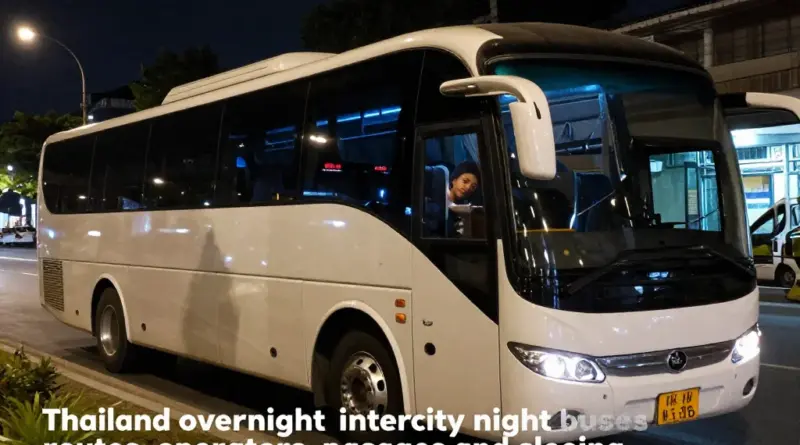How Thailand’s Night Bus Network Works: routes, operators, and what to expect for overnight travel between cities