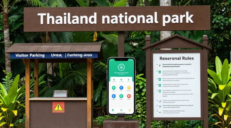 How to check availability, park rules, and the online/onsite reservation systems for Thailand’s national parks