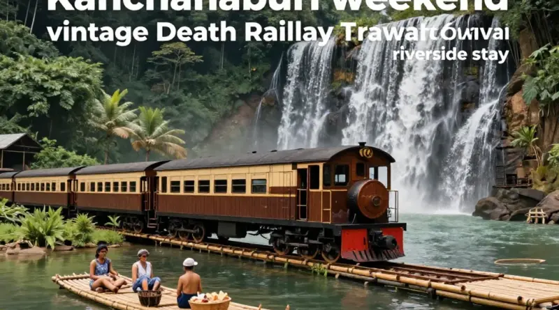 Kanchanaburi Weekend Itinerary: Explore the Death Railway, Erawan Falls, and a River-Raft Stay