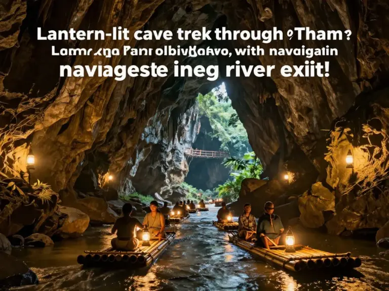 Lantern cave trek at Tham Lod Pang Mapha with bamboo raft exit — Complete Trip Overview and Practical Guide