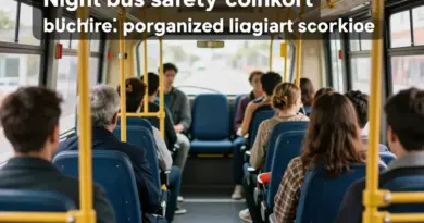 Safety and Comfort Checklist for Night Buses: personal security, luggage storage, health tips, and what to do in emergencies
