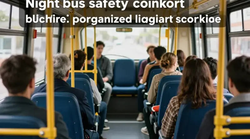 Safety and Comfort Checklist for Night Buses: personal security, luggage storage, health tips, and what to do in emergencies
