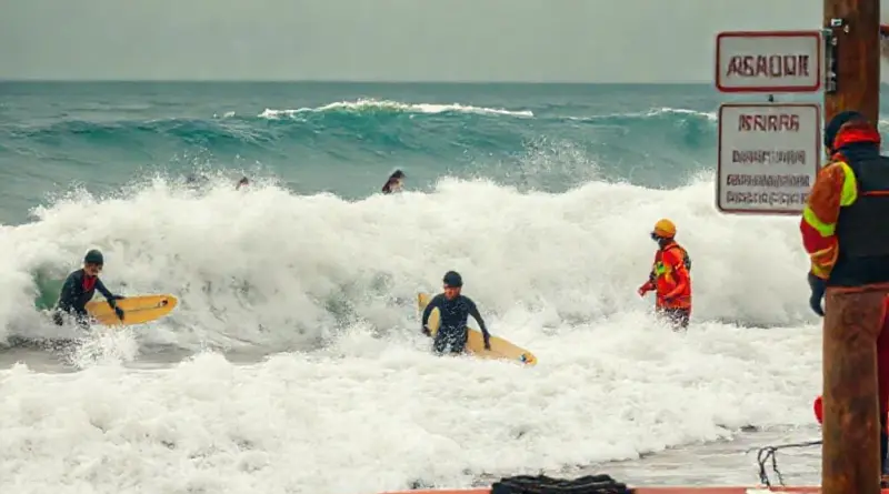 Safety and weather considerations during monsoon surfing: swell behavior, rip currents, wetsuits, cancellation policies, and emergency procedures