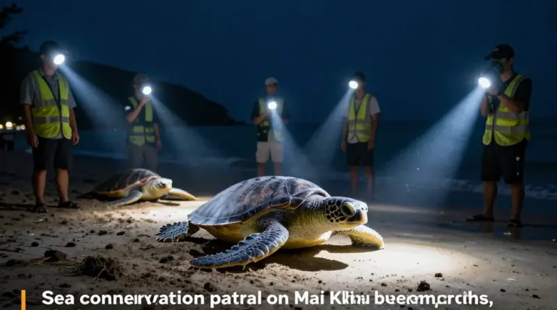 Sea turtle conservation patrol at Mai Khao Phuket with rangers: A complete visitor’s guide to joining, observing, and supporting turtle protection efforts