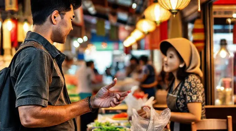 Thai etiquette in restaurants and markets: bargaining politely — A guide for visitors to Thailand