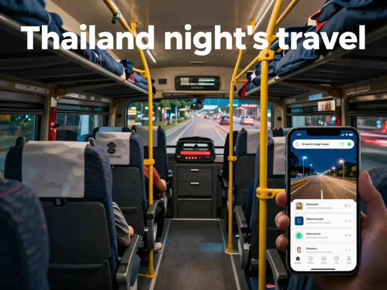 Thailand Night Bus Guide: Best Seat Classes, Safety Tips, and Top Booking Apps