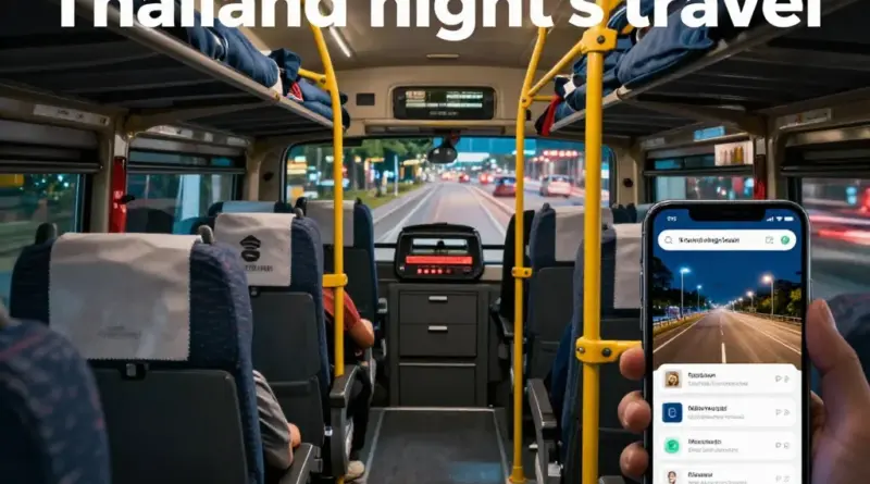 Thailand Night Bus Guide: Best Seat Classes, Safety Tips, and Top Booking Apps