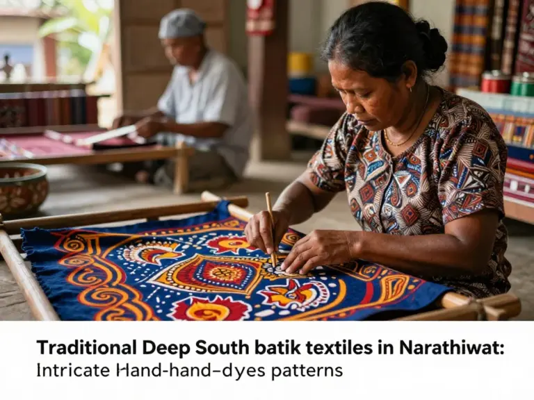 What is Deep South batik and why Narathiwat is its cultural heart — history, significance, and search intent behind this class