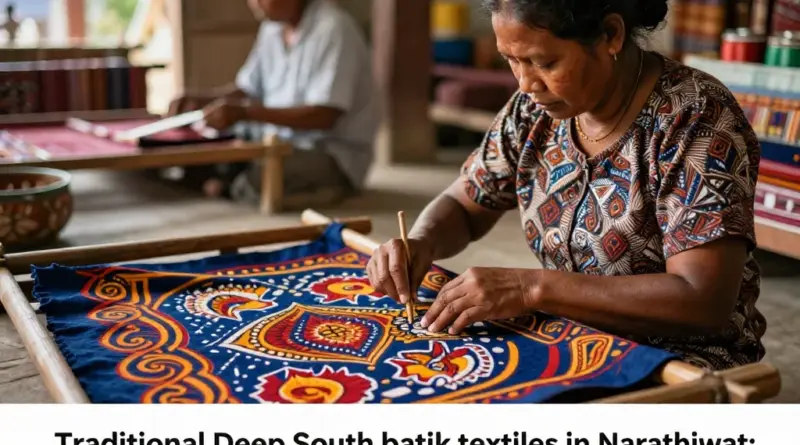What is Deep South batik and why Narathiwat is its cultural heart — history, significance, and search intent behind this class