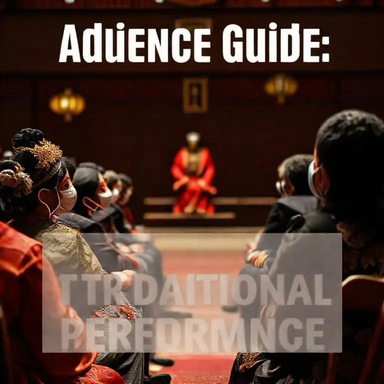 What to Expect at a Performance: dress code, etiquette, seating, duration, language, and how to appreciate masks, music, and gestures
