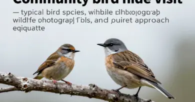 What to expect at the community bird hide: species you’ll see, photography tips, and quiet-approach etiquette