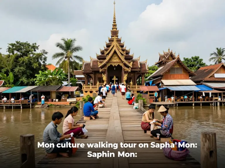 What to expect on a Mon culture walk: itinerary, landmarks, and must-see sights on Saphan Mon