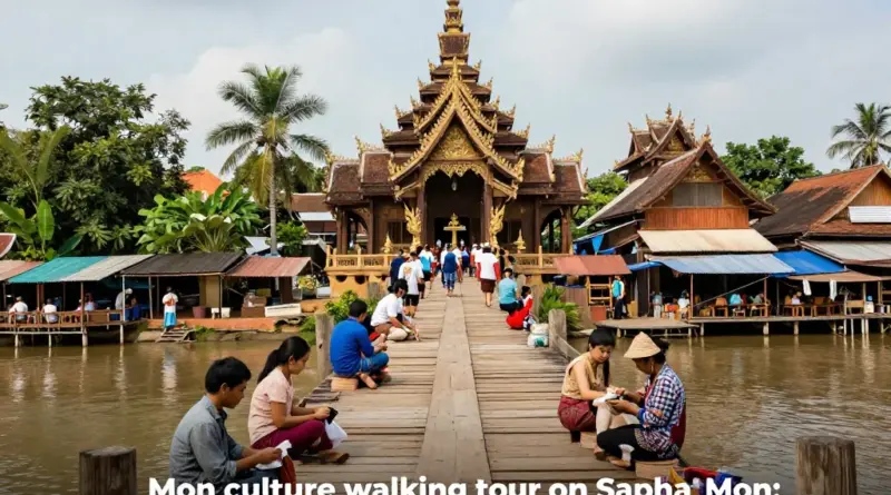What to expect on a Mon culture walk: itinerary, landmarks, and must-see sights on Saphan Mon