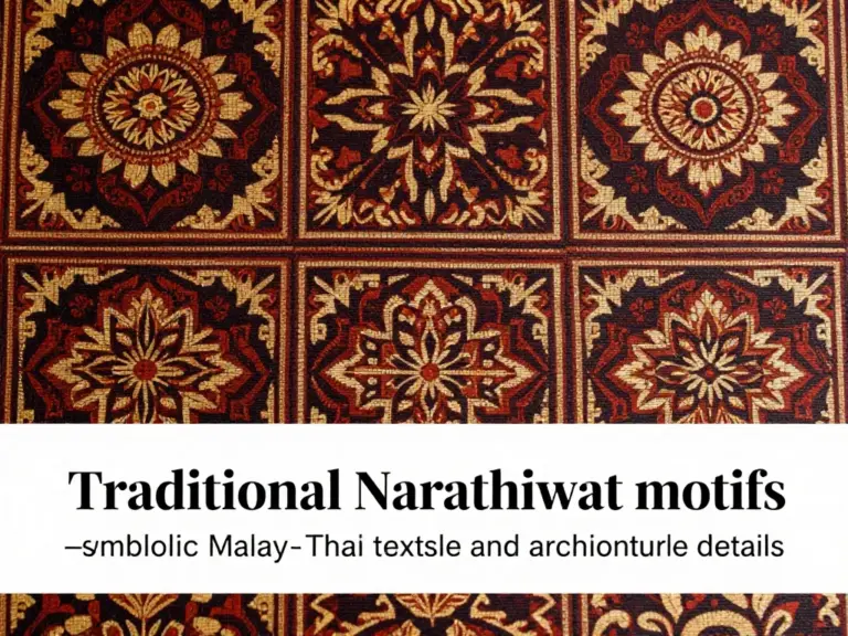 What traditional Narathiwat motifs you’ll learn — meanings, common patterns, and how to recognize authentic designs