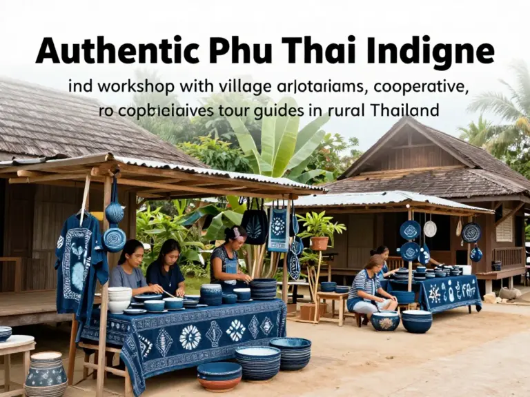 Where to go and who to visit: top Phu Thai villages, artisan cooperatives, and ethical tour operators for authentic indigo workshops