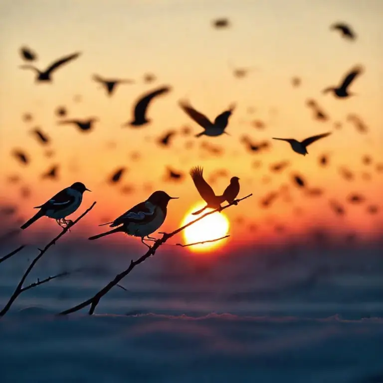 Which Migratory Birds You’ll See at Dawn: ID Guide to Common Winter Visitors, Calls, and Behavior