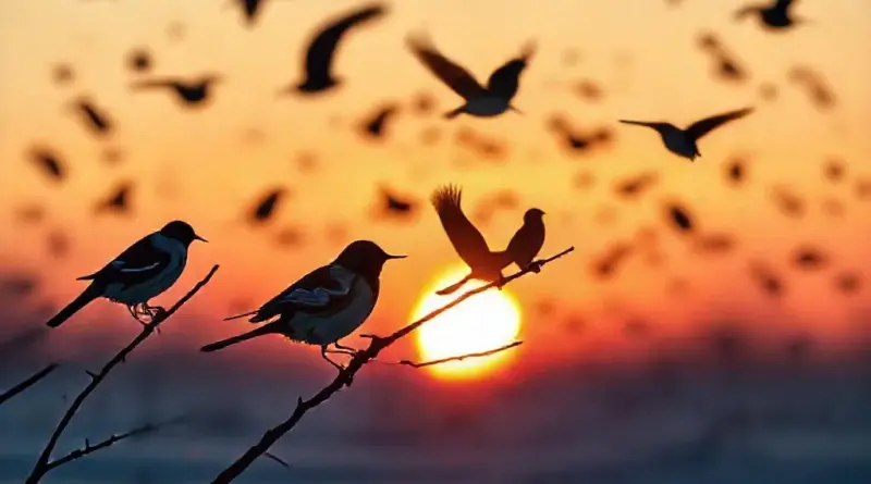 Which Migratory Birds You’ll See at Dawn: ID Guide to Common Winter Visitors, Calls, and Behavior