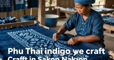 Why Phu Thai indigo dyeing in Sakon Nakhon matters: history, cultural significance, and traditional techniques