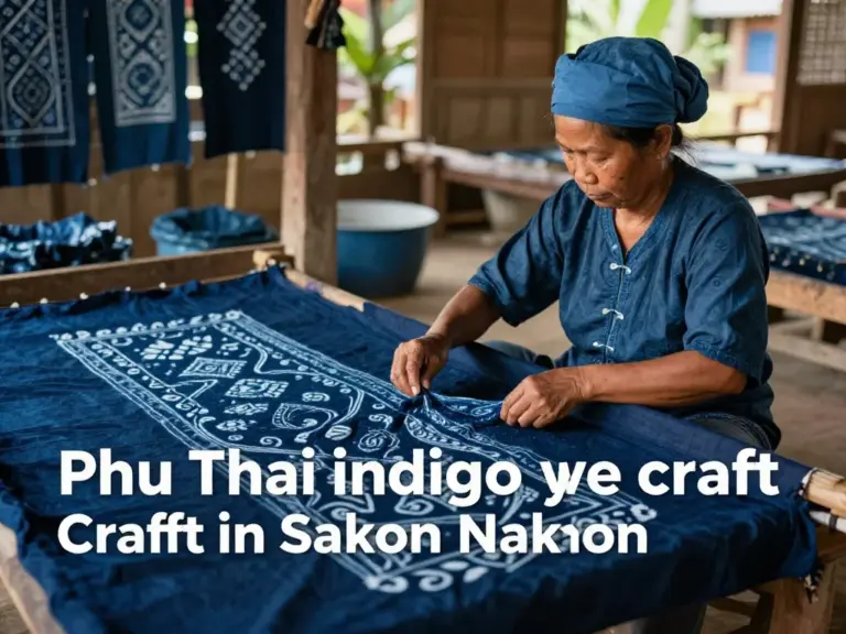 Why Phu Thai indigo dyeing in Sakon Nakhon matters: history, cultural significance, and traditional techniques