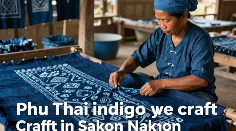 Why Phu Thai indigo dyeing in Sakon Nakhon matters: history, cultural significance, and traditional techniques
