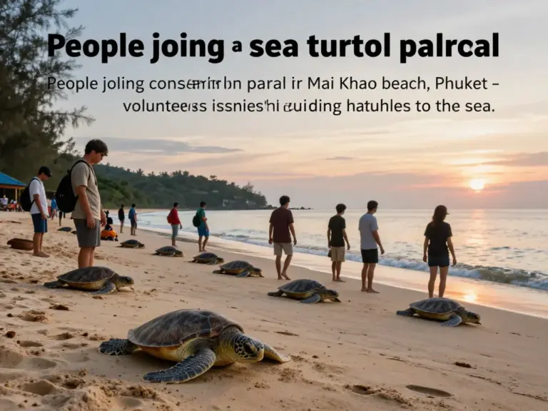 Why people join sea turtle conservation patrols at Mai Khao Phuket: motives, best times to visit, and what to expect