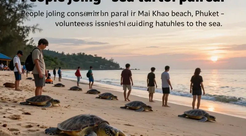 Why people join sea turtle conservation patrols at Mai Khao Phuket: motives, best times to visit, and what to expect