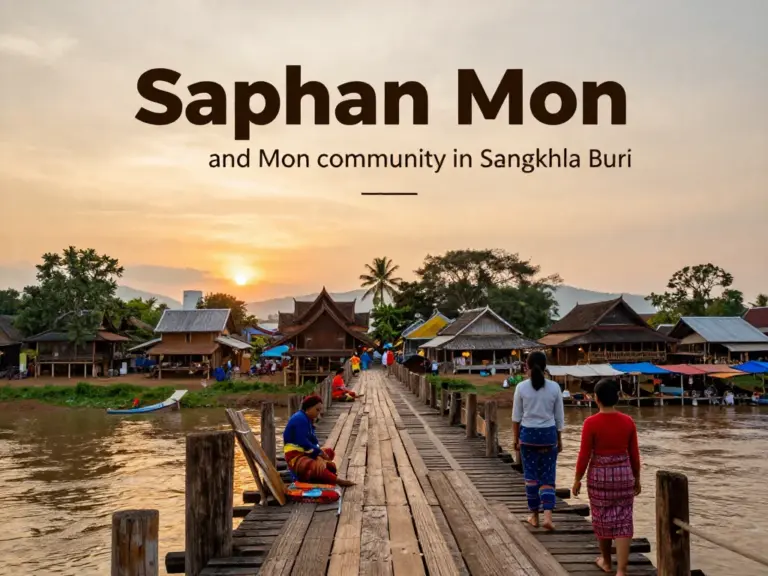 Why visit Saphan Mon? Understanding the Mon community, history, and significance in Sangkhla Buri