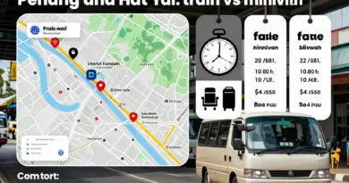 Best Routes and Schedules: Comparing Penang to Hat Yai by Train vs Minivan for Time, Cost, and Comfort