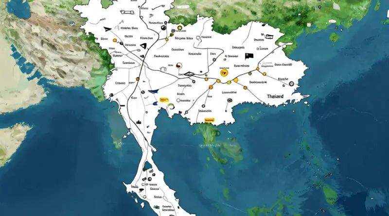 Best low-cost carriers and typical flight times across Thailand’s major domestic routes