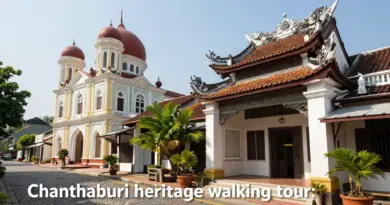 Chanthaburi Heritage Walk: Discover the Cathedral, Mosque, and Chinese Shrine on a Cultural Walking Tour
