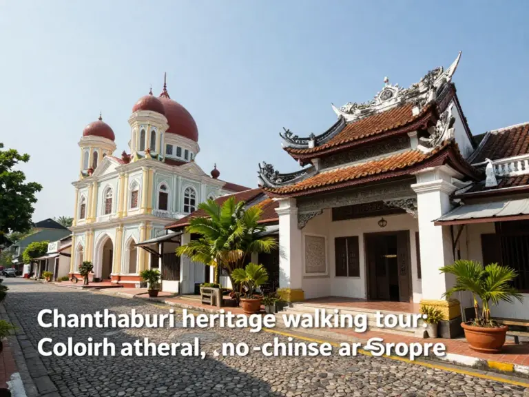 Chanthaburi Heritage Walk: Discover the Cathedral, Mosque, and Chinese Shrine on a Cultural Walking Tour