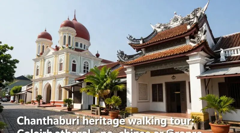 Chanthaburi Heritage Walk: Discover the Cathedral, Mosque, and Chinese Shrine on a Cultural Walking Tour