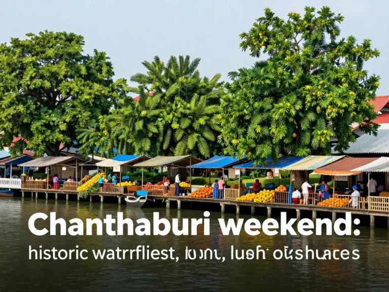 Chanthaburi Weekend Gems: Explore the Old Waterfront, Fruit Orchards, and Best Local Experiences