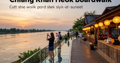 Day 2 — Chiang Khan Boardwalk & Skywalk Experience: Best Times, Photography Spots, Entrance Info, and Safety Tips