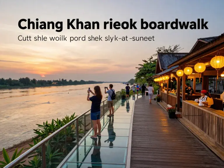 Day 2 — Chiang Khan Boardwalk & Skywalk Experience: Best Times, Photography Spots, Entrance Info, and Safety Tips