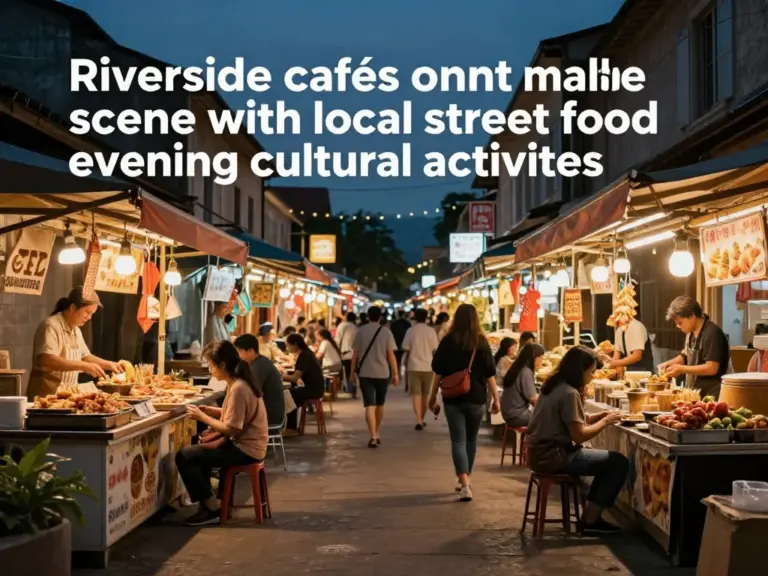 Day 3 — Cafes, Local Food & Evening Activities: Top Riverside Cafés, Night Market Finds, and Cultural Highlights