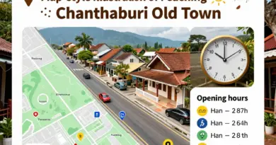 How to Get to Chanthaburi Old Town and Best Times for a Heritage Walk (transportation, parking, opening hours, seasonal considerations)