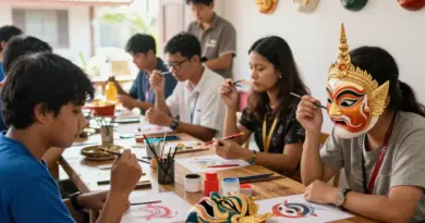 Khon Mask Painting Class at Bang Sai Arts and Crafts Center: What to Expect and How to Join