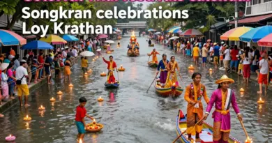 Monthly Festivals and Events Guide: When and Where to Experience Songkran, Loy Krathong, and Regional Celebrations
