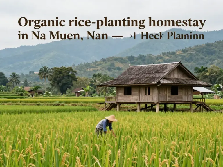 Organic rice planting homestay in Na Muen Nan: Complete guide to authentic farm stays, activities, and how to book