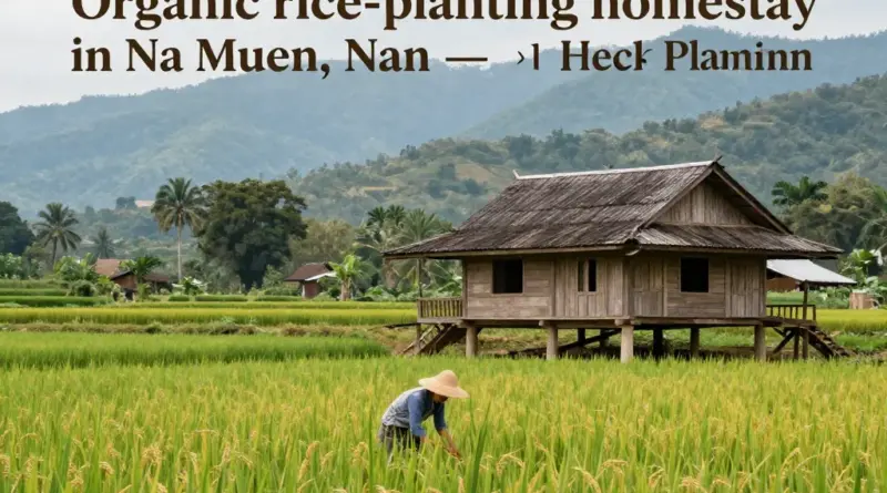 Organic rice planting homestay in Na Muen Nan: Complete guide to authentic farm stays, activities, and how to book