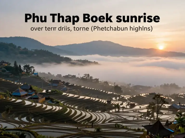 Phetchabun Highlands 3-Day Guide: Experience Phu Thap Boek’s Fog Seas, Temples, and Local Culture