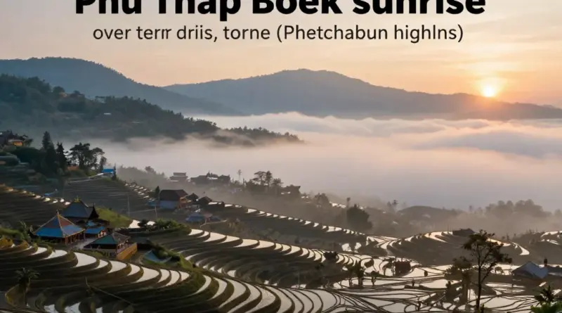 Phetchabun Highlands 3-Day Guide: Experience Phu Thap Boek’s Fog Seas, Temples, and Local Culture