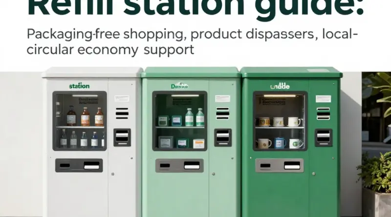 Refill station guide: what products are available, packaging-free shopping tips, and how to support local circular economy