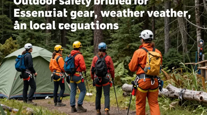 Safety, Gear, and Local Regulations: Essential Equipment, Weather-Related Risks, and Guidelines for Guides and Visitors